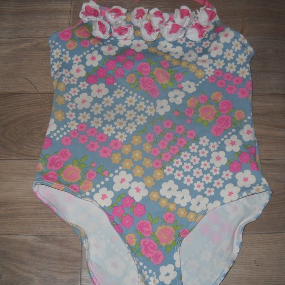 MONSOON GIRLS ONE PIECE BATHING SUIT    SIZE   9 to 10 yrs. - Picture 1 of 3